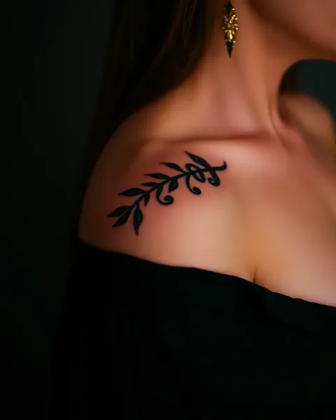 Desenhos de tatuagem para o ombro e ideias bonitas