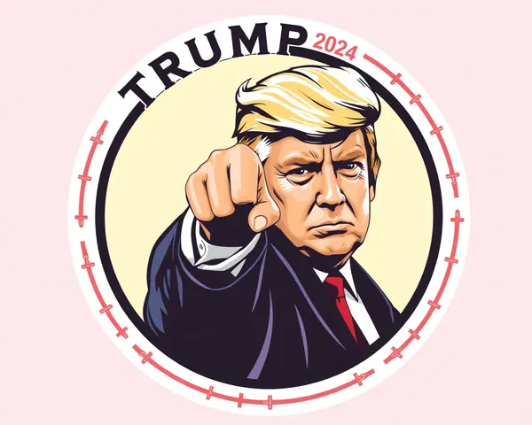 Design de Logotipo de Png para Campanha Eleitoral de 2024 de Trump