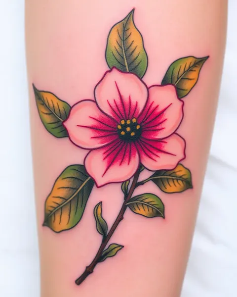 Desvelando o Mistério do Significado de Tatuagem de Flor de Cerejeira