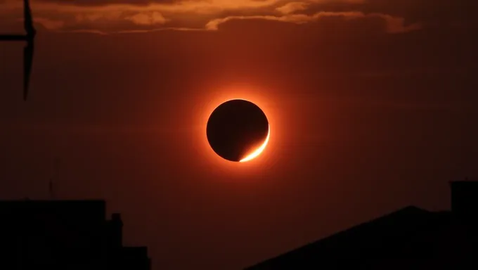 Detalhes do Eclipse Solar de 2025 na Indiana