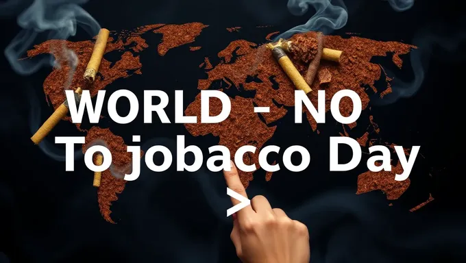 Dia Mundial sem Tabaco 2025 Unites Against Industry de Tabaco