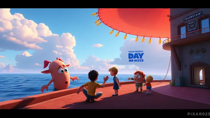 Dia de Pixar no Mar de 2025: Um Evento Divertido