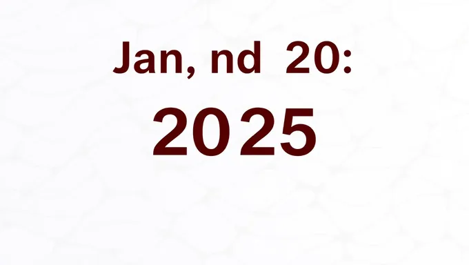 Dias restantes até 20 de janeiro de 2025