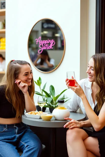 Duas Meninas Tendo Sexo no Almoço