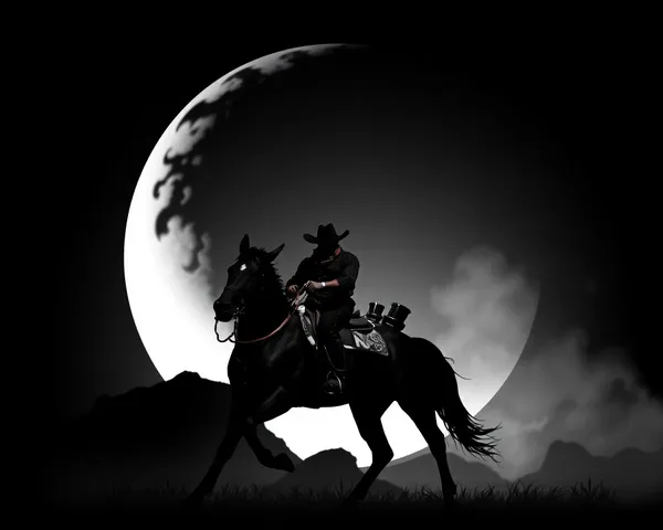 Emblema PNG de Cowboy