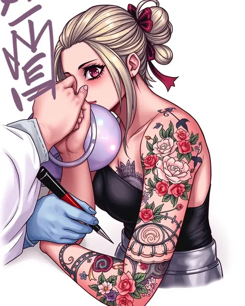 Encontre o Artista de Tatuagem de Anime Mais Próximo à Mim Hoje