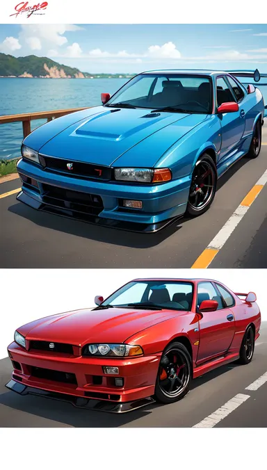 Entrada Dupla: R34 Skyline GTR da Nissan de 1999