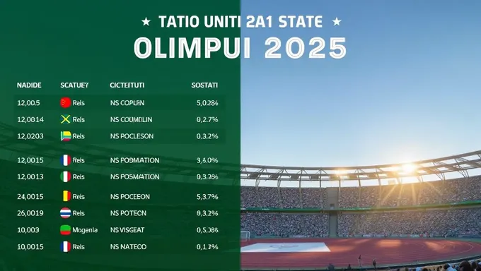 Estados Unidos Sedem a Organizar Jogos Olímpicos de 2025 com Confiança