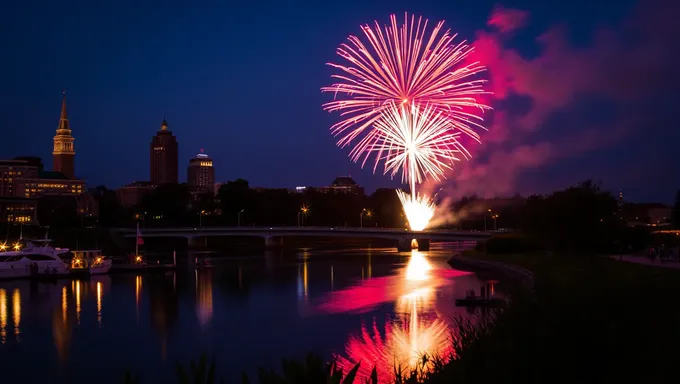 Exibição de Fogos de Artifício do Parque dos Veteranos para 2025 Planejada