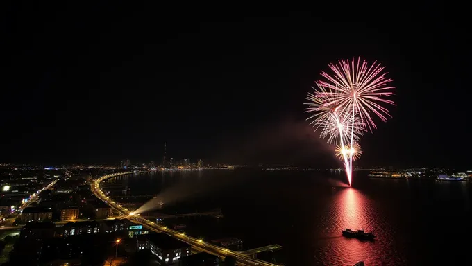 Exibição de fogos de artifício na Michigan 2025 dentro de 20 milhas