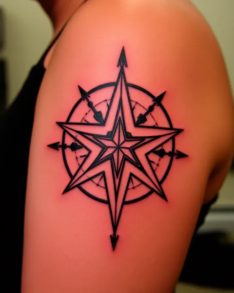 Explicando o significado da simbologia de tatuagem de estrela