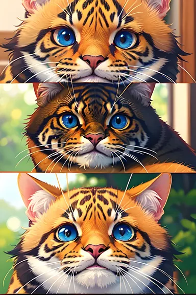 Faces de Animais com Imagens Engraçadas e Coloridas