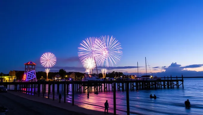 Fechamentos de ruas de Asbury Park para fogos de artifício em 2025 anunciados com antecedência