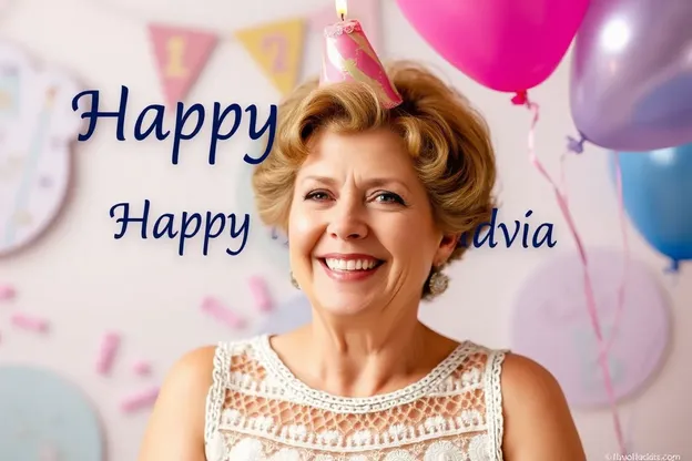 Feliz Aniversário Sylvia Imagens com Bolo Bonito