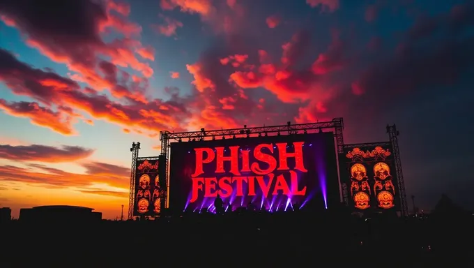 Festival de Phish 2025 anunciado para evento de música futuro