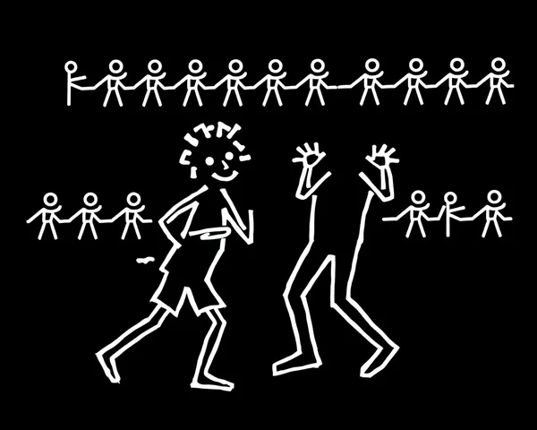 Figura de Keith Haring PNG de Arte Encontrada