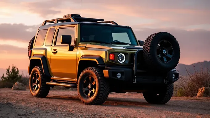 Fj Cruiser 2025 irá apresentar segurança e tecnologia avançadas