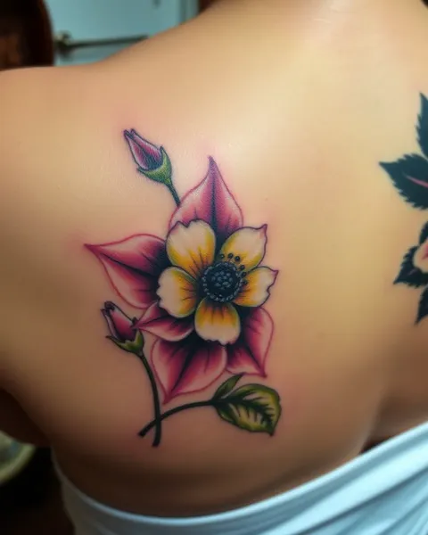 Flores e Tatuagem: Um Símbolo de Amor e Beleza