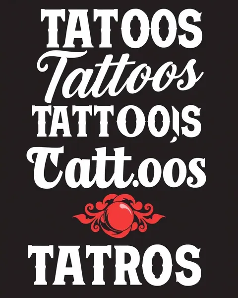 Fonts for Tattoos: Beautiful Typography for Tattoo Designs - Tipos para Tatuagens: Belas Tipografias para Desenhos de Tatuagem