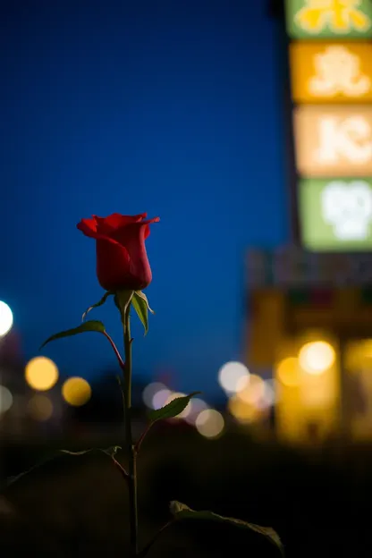 Foto de Boa Noite de Rose Preenche o Coração com Paz