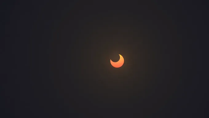 Foto de Eclipse Solar de 2025 Captura Sombra da Lua