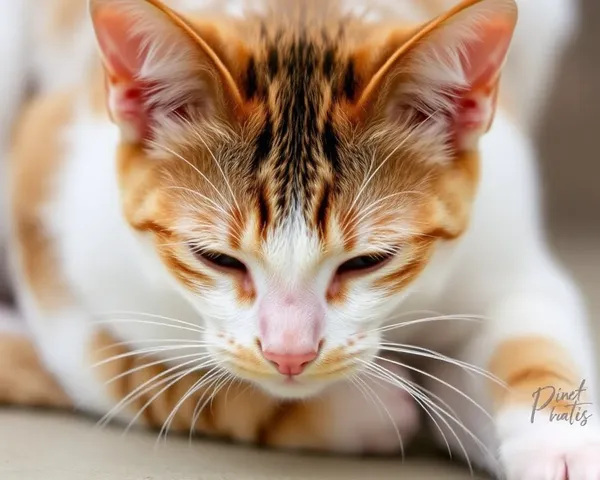 Foto de Genitália Masculina do Gato