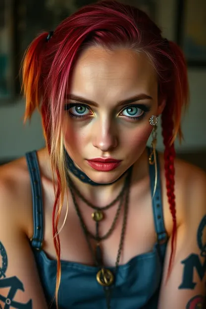 Fotos Nudas da Escrava Feia com Piercings Reveladas