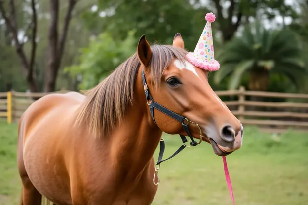 Fotos de Aniversário de Cavalo Capturam Momentos Felizes Para Sempre