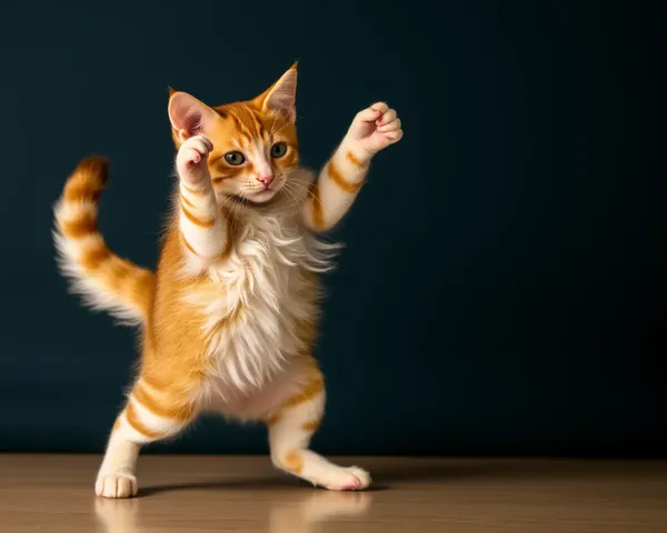 Fotos de Gato Bailando Raras Viram Viral nas Redes Sociais