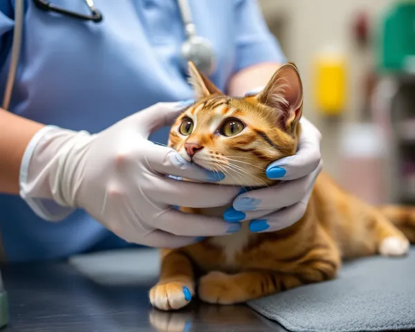 Fotos de cat spay documentam recuperação após a cirurgia