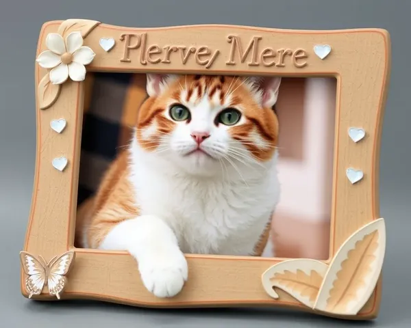 Frame de Imagem de Memória do Gato com Memórias Amorosas