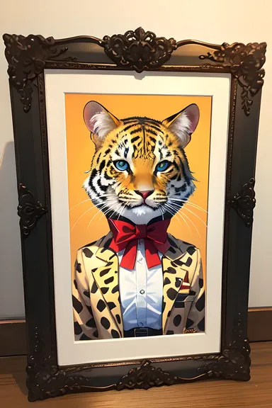 Framelho de Animal para Decoração de Quarto