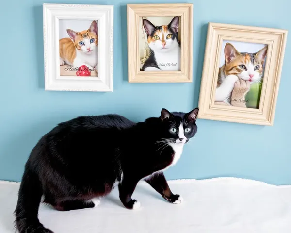 Frames de Memória de Gato para Proprietários de Pets