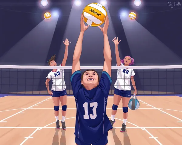 Fundo Transparente de PNG de Voleibol