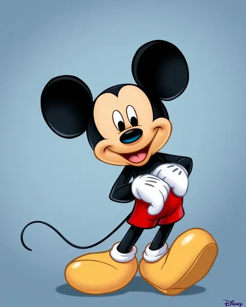 Galeria de Imagens de Desenho de Mickey Mouse