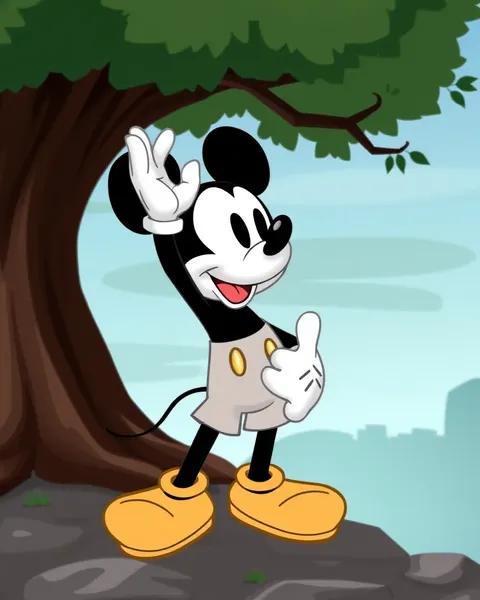 Galeria de Imagens de Mickey Mouse Vintage Cartoon