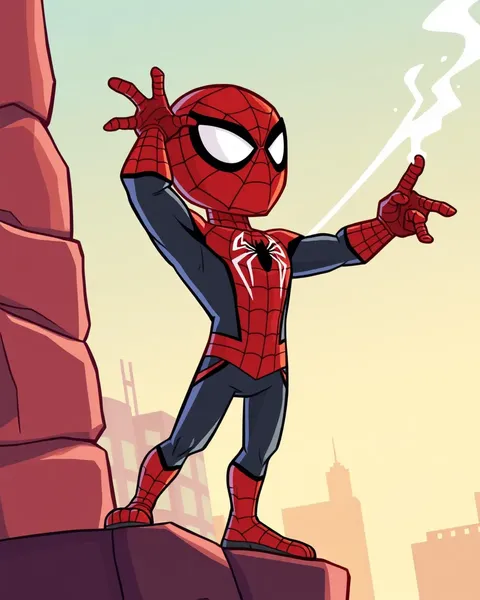 Galeria de Imagens do Cartum do Homem-Aranha