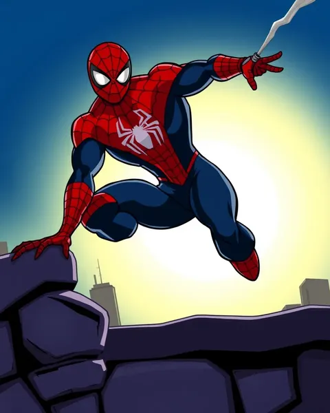 Galeria de Imagens do Personagem de Cartum Spider Man