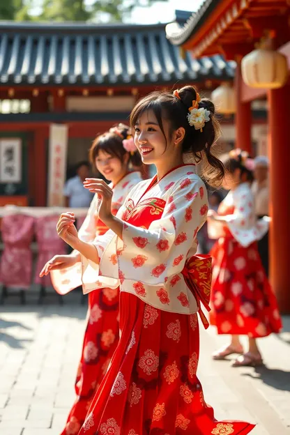 Garotas Japonesas Bonitas dançando Nuas em Resolução 4K