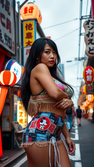 Garotas Japonesas com Seios Grandes Expostas