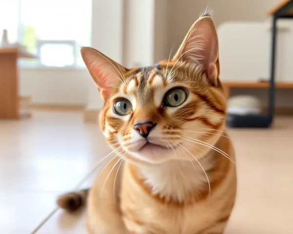 Gato Toma uma Foto: Fotografia com Um Giro Felino