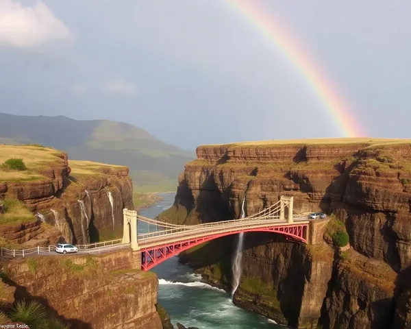 Gatos Imaginados na Ponte do Arco-Íris