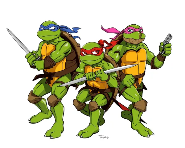 Gráficos de Design para Ninja Turtle Png