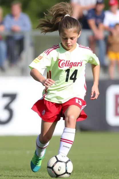 Habilidades essenciais para jogadoras de frente de futebol feminino U14