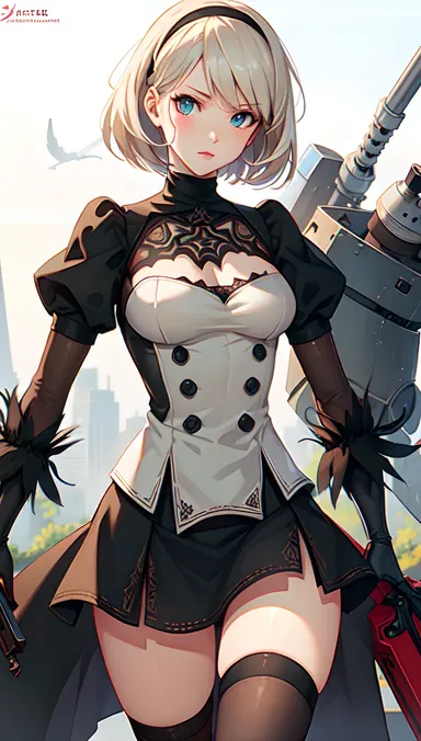 Hentai de Nier Automata: Personagens de Nier Automata Revelados