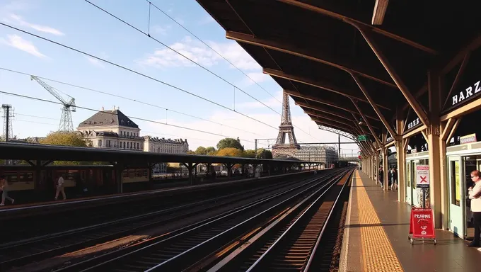 Horário do Trem de Paris em 2025 para Visualizar