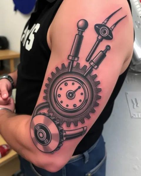 Ideias de Tatuagem de Mecânico para Amantes de Carros