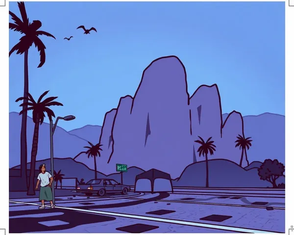 Ilustração Gráfica Transparente GTA Wasted em 7