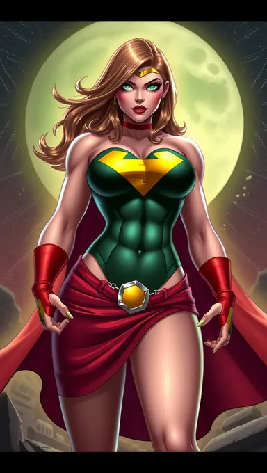 Ilustrações de Superheroína de DeviantArt com Bumbos