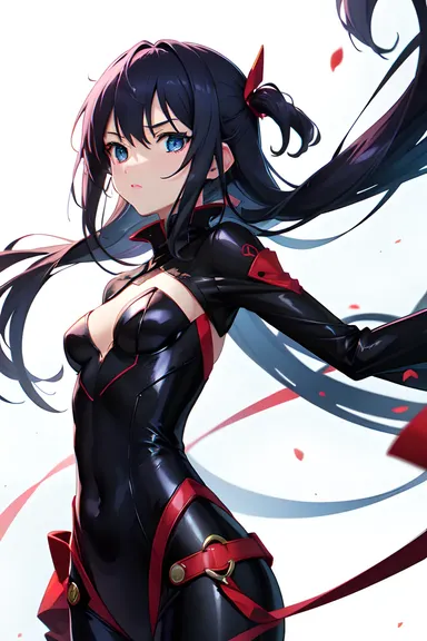 Imagem Negra de Anime: Um Estilo de Arte de Animação